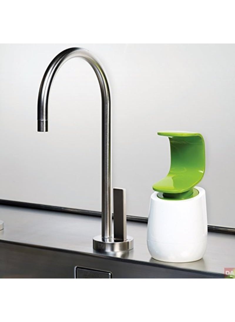 Drumstone - Drumstone 𝟏𝟓 𝐘𝐄𝐀𝐑𝐒 𝐖𝐀𝐑𝐑𝐀𝐍𝐓𝐘 C Shape Hand Press Soap Dispenser Sanitizer/Shampoo/Lotion/Hand Wash Dispenser Bottle,Self-Cleaning Bathroom Soap Dispenser, Automatic - Image 1