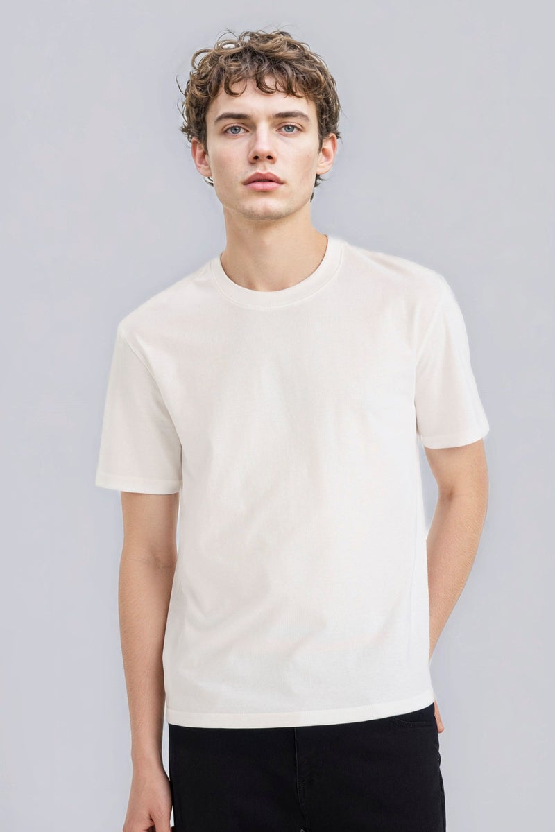 ديفاكتو تيشيرت بيزك سادة قطن - Image 3