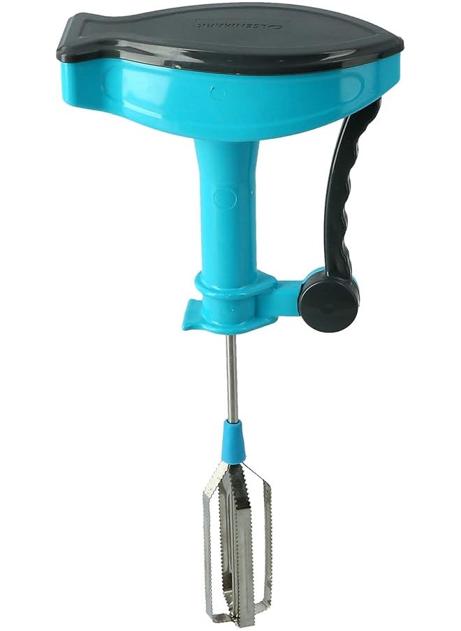 أولسنمارك خلاط Omhb2393 Power Free شفرة من الفولاذ المقاوم للصدأ نظام تروس عالي التحمل قبضة سهلة لا يتطلب طاقة مقاوم للتآكل متعدد الوظائف  - Image 1