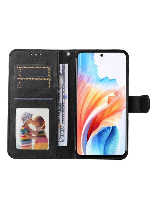 إيروريكس جراب هاتف OPPO A79 5G من الجلد الكلاسيكي بتصميم عجل قابل للطي - Image 4