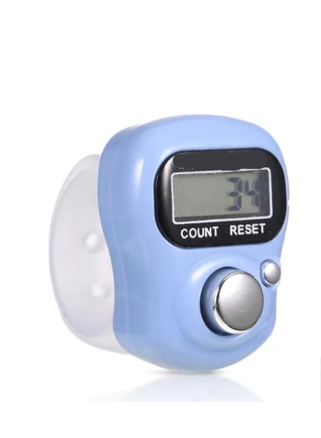 عداد التسبيح الإلكتروني الرقمي مع شاشة LCD وإضاءة LED - Image 1
