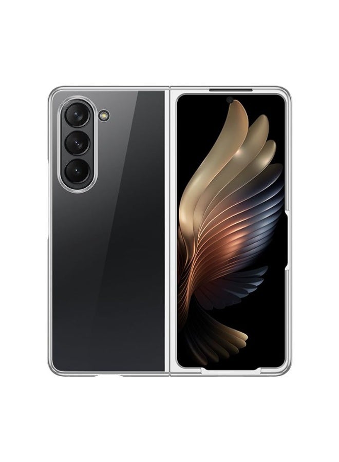 general Electroplated Phone Case Compatible with Samsung Galaxy Z Fold 7 5G, Folding Transparent Anti Drop Ultra-Thin Business Protective Cover for Z Fold7 - Image 3