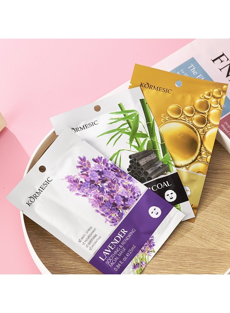 Kormesic قناع ترطيب وترطيب الكولاجين 25 مل-5 حزم - Image 3