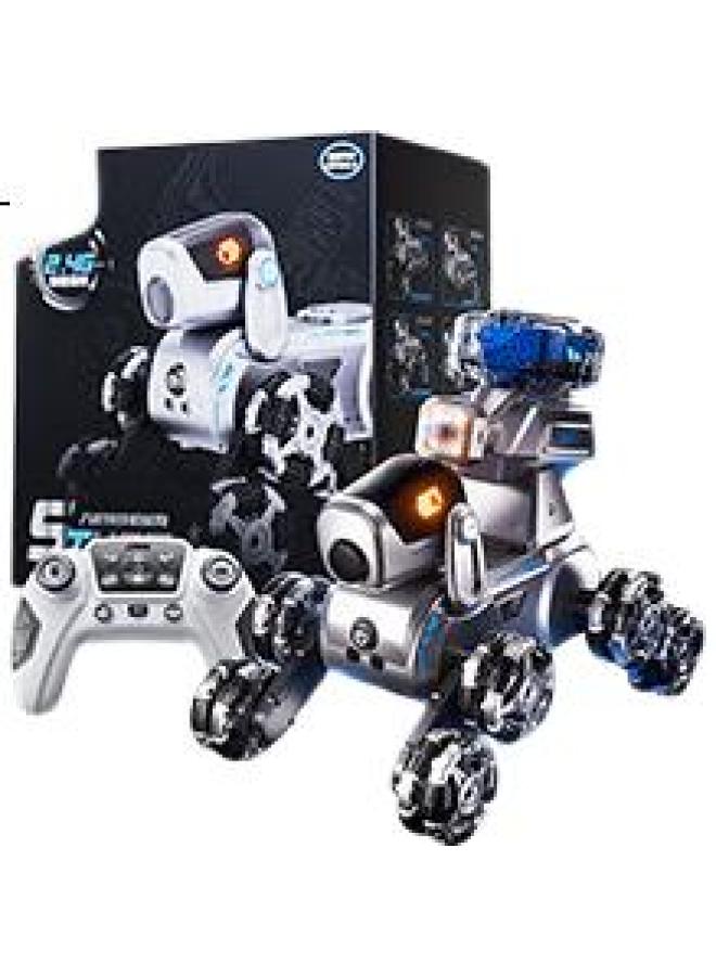 Aozhi Jia Remote Control Car Robot Dog, Children's Toy, Birthday Gift For Boys, Eight-wheel Stunt Shooting Water Bullet Off-road Vehicle - Image 3