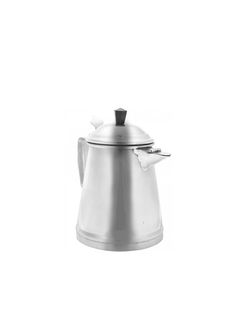 PURE Aluminum coffee and milk jug with lid, enough to prepare two cups of coffee (250 ml). - Image 3