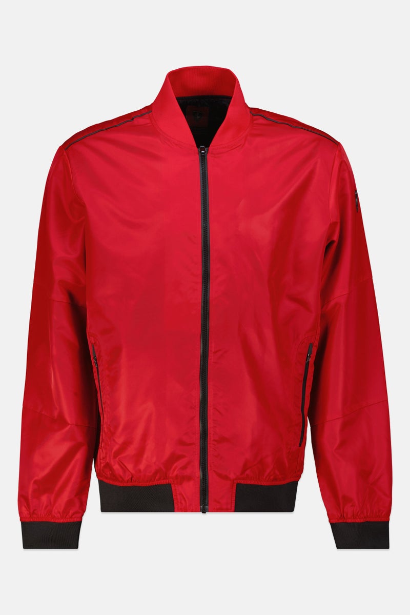 Scuderia Ferrari Men Sportswear Fit Long Sleeves Outdoor Jacket, Dark Red - Image 2