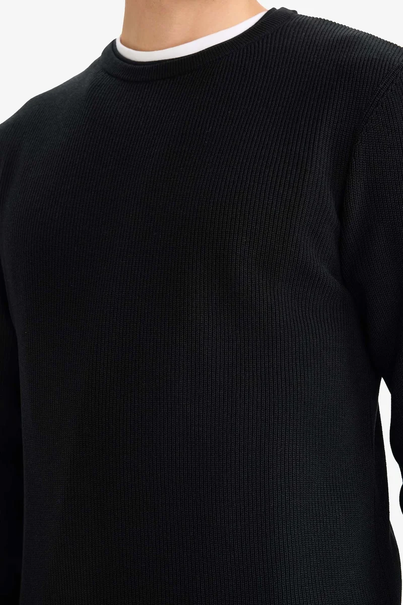 Defacto  Crew Neck Knitwear Pullover for Men | Best Price UAE