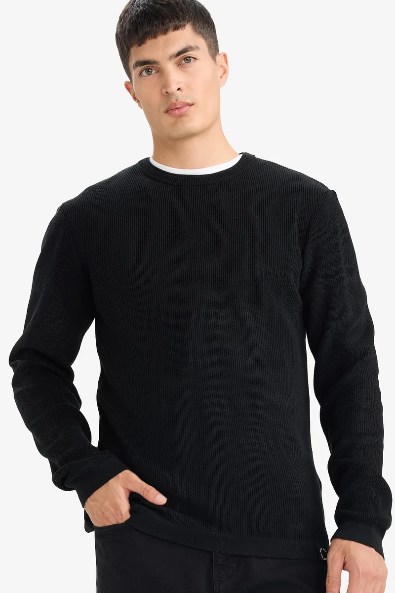 Defacto Crew Neck Knitwear Pullover