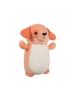 Squishmallows 10 inch Medium Plush Drella Peach Dog Hugmee Officially Licensed Kellytoy Plush Toy Colorful Soft Gift for Kids Girls & Boys Washable Squishy Stuff Toy Multicolor All Age  - Image 2