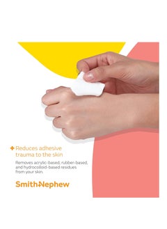 Smith & Nephew Corp Uni Solve 402300 Adhesive Remover Wipe, Pack of 50  - Image 3