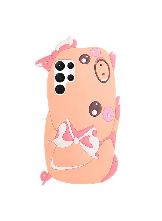 اس-توب جراب لهاتف Samsung Galaxy S22 Ultra 5G جراب كروس بودي من السيليكون الكرتوني - Image 2