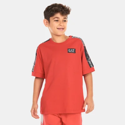 EA7 Emporio Armani Kids' Logo Series T-Shirt