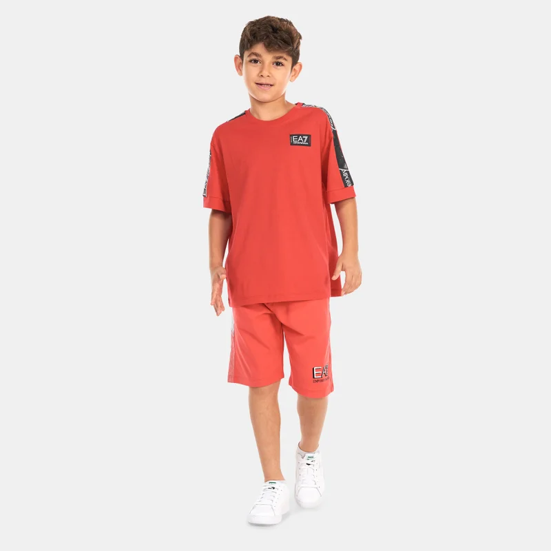 EA7 Emporio Armani Kids' Logo Series T-Shirt