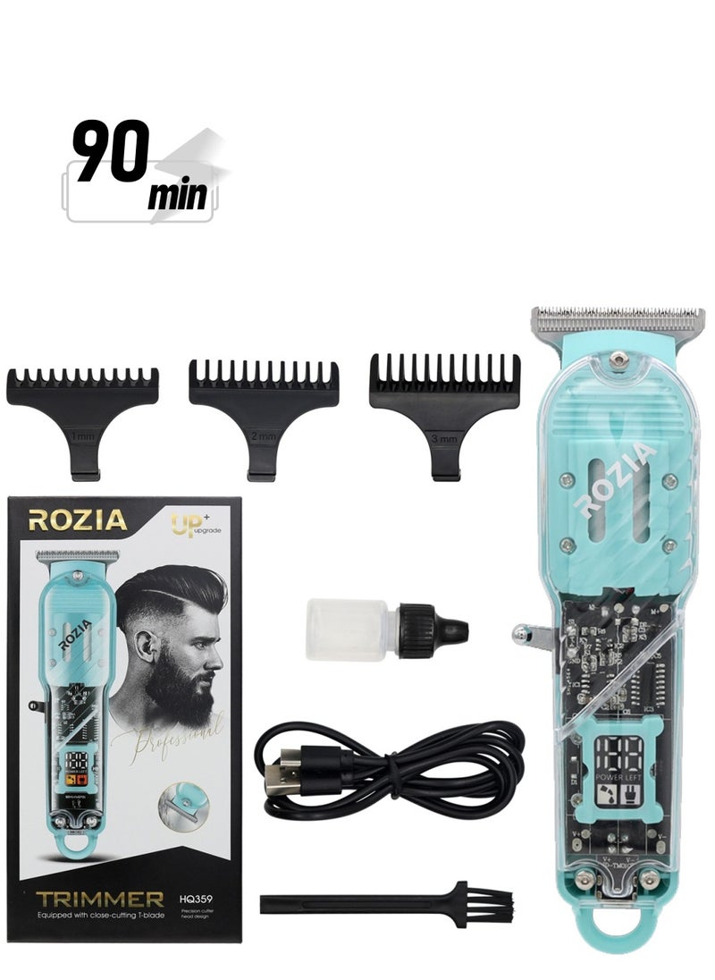 Rozia ROZIA PROFESSIONAL HAIR TRIMMER-T-Blade Hair Trimmer Beard Trimmer  HQ359  - Image 1