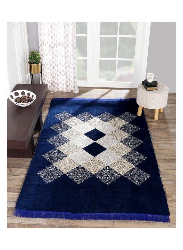BSB HOME Soft Touch Dazzle Sparkle Area Rug Carpet Large for Living Room Bedroom Floor Mat Camping MAT (150 x 210 cm) - Image 1