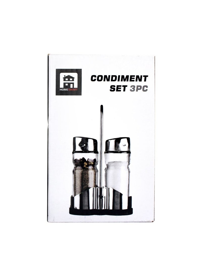Home Smart Home Smart Spices Condiment Set of 2 Pcs Cooking Set Stainless Steel for Salt Pepper Shakers Scorpion Pepper and More  - Image 4