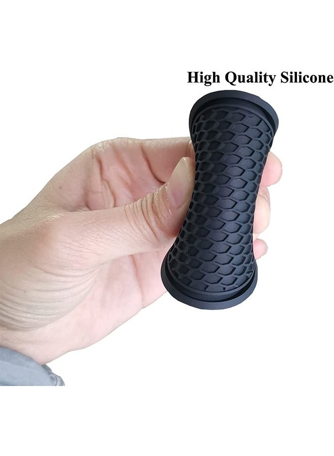 2 Pcs Car Cup Holder Coaster, Non-Slip Cup Holders Embedded in Ornaments Coaster, Car Interior Accessories, Black - Image 3