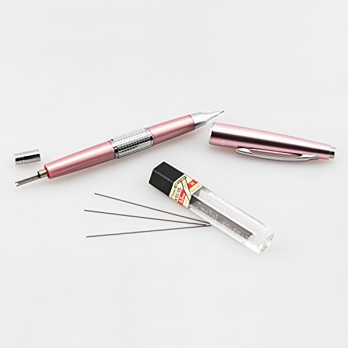 Pentel® Sharp Kerry Mechanical Pencil, 0.5 mm, HB Lead, Pink Barrel - Image 5