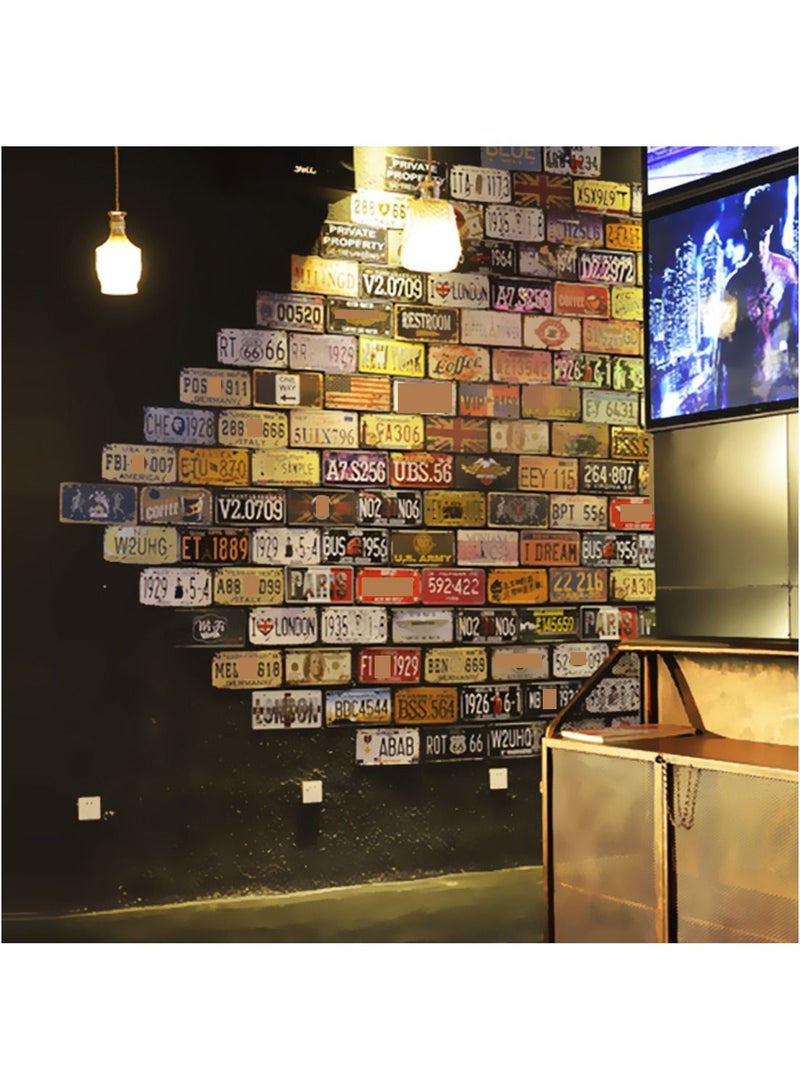 LINGWEI Wall Decoration Metal Poster Wall Plates Car Plate Art Poster Metal Decoration For Hom Vintage Metal Tin Sign Poster Plaque Bar Pub Club Tavern Wall Home Retro Decor - Image 4
