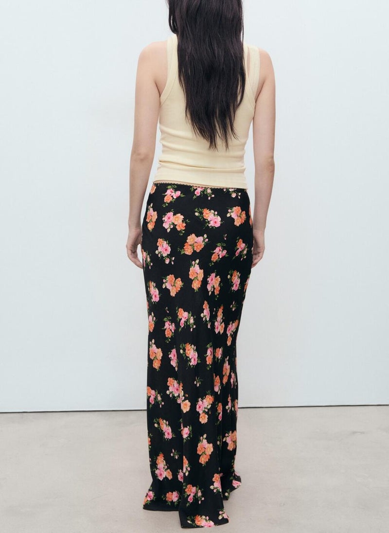 MANGO Printed Aline Skirt  - Image 2