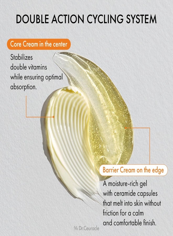 leegeehaam Dr.Ceuracle Pure Vitamin C Mellight A-Tinol Cream - Vitalizing Dual Moisturizer with Double Vitamins, Panthenol, Ceramide for Healthy Radiant Skin (70 g / 2.46 oz.) - Image 3