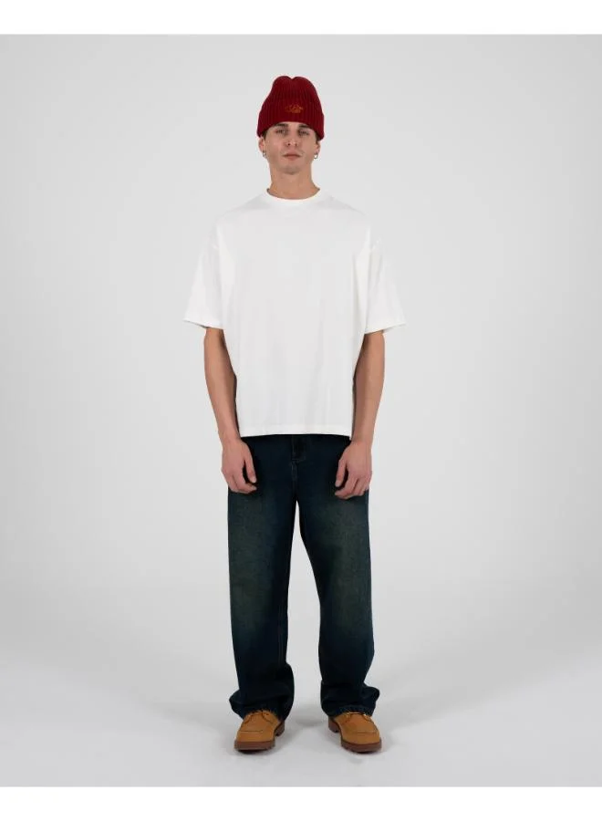 Prohibited Off-White Oversized Essential Tee  | Best Price UAE