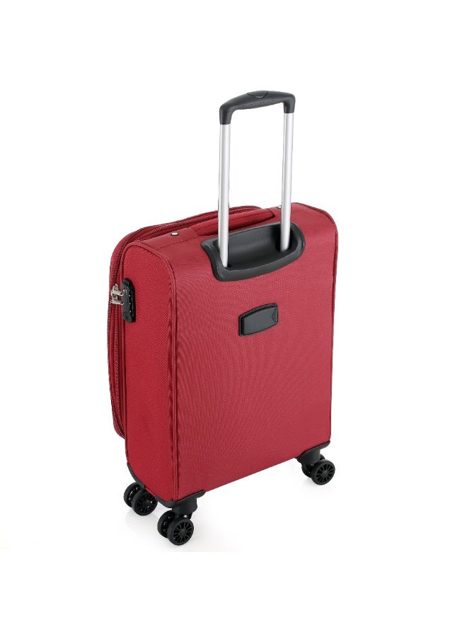 اتش تي طقم حقائب سفر من 3 قطع من H.T | حقائب سفر ذات غلاف ناعم | طقم حقائب سفر خفيفة الوزن قابلة للتوسيع بعجلات (33 لترًا، حقيبة سفر خفيفة الوزن) (حقيبة يد/حقيبة صغيرة للمقصورة 20 بوصة) - Image 4