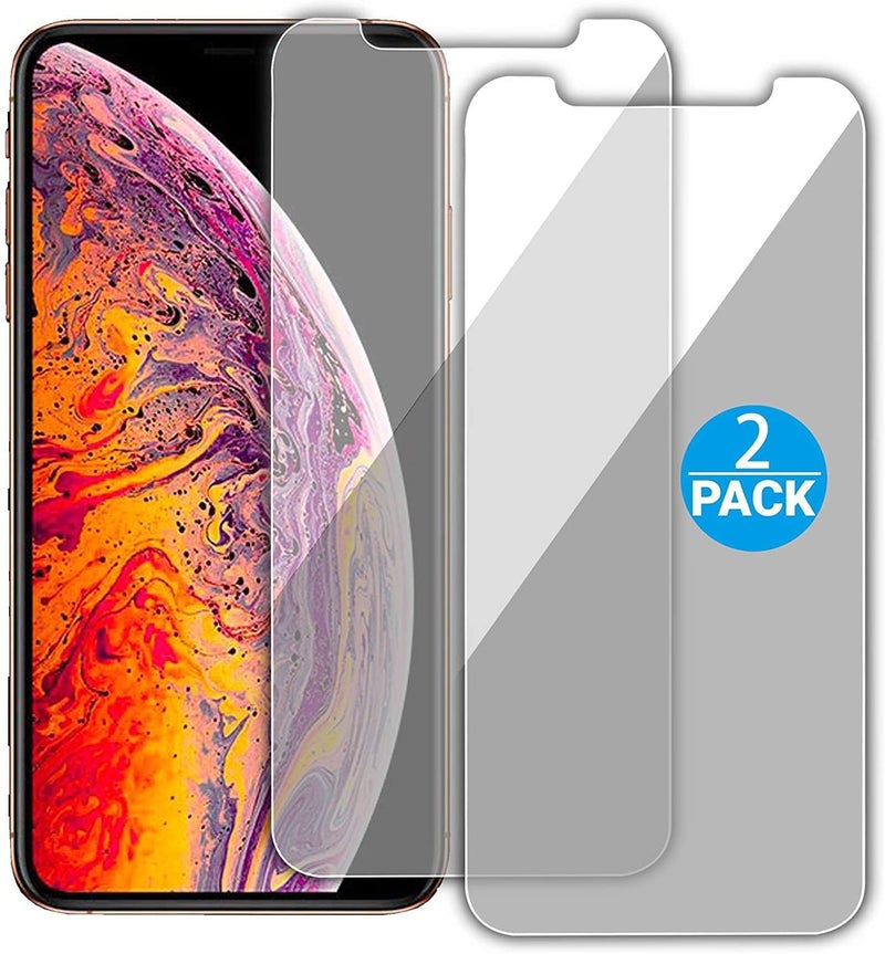 Ailun Privacy Screen Protector for iPhone 11 Pro Max/iPhone Xs Max [6.5 Inch] 2Pack Anti Spy Private Case Friendly Tempered Glass - Image 2