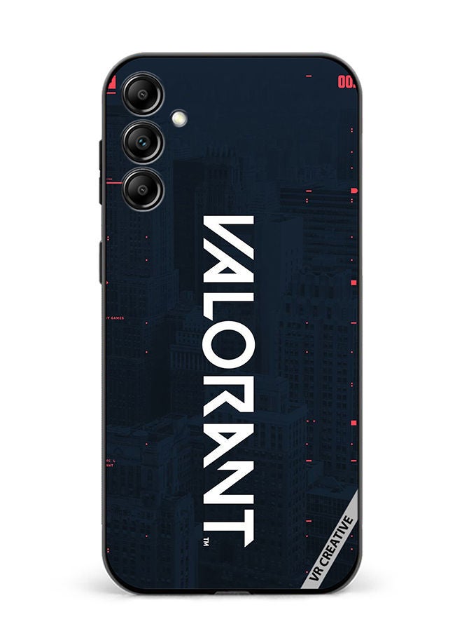 VR CREATIVE Protective Case Cover For Samsung Galaxy A14 5G/A14 Valorant Design Multicolour - Image 1
