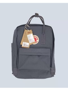 Fjallraven Kanken Classic Casual Backpack Back to School Bag 16 Inches Graphite Grey  - Image 2