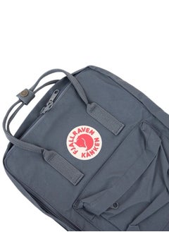 Fjallraven Kanken Classic Casual Backpack Back to School Bag 16 Inches Graphite Grey  - Image 3