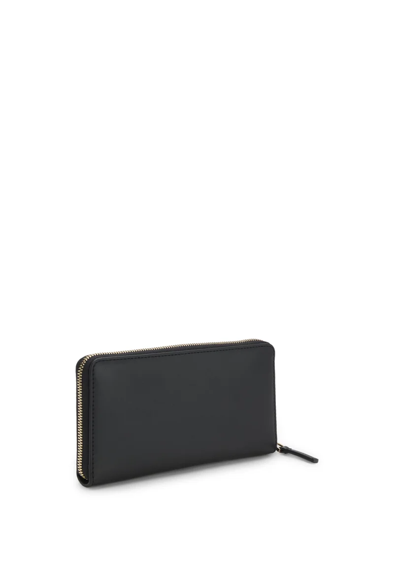 HUGO Black Faux-leather wallet for Women | Best Price UAE