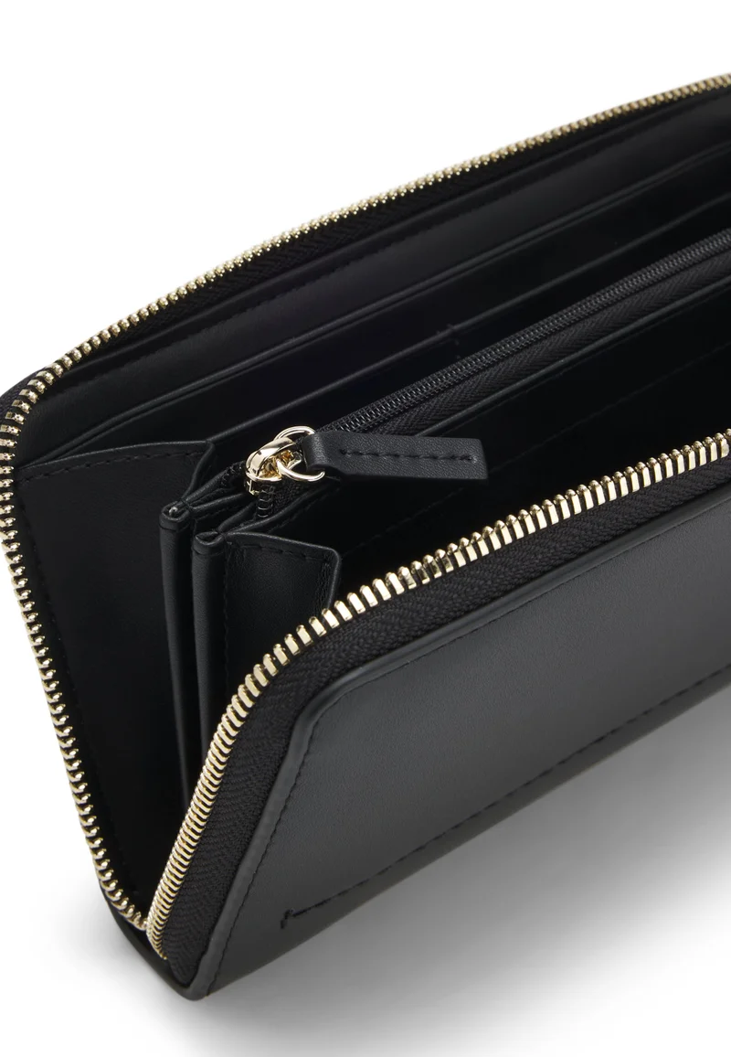 HUGO Black Faux-leather wallet for Women | Best Price UAE