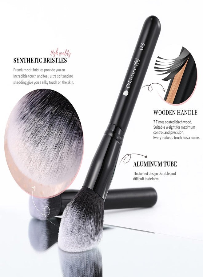 DUcare Professional Makeup Brushes Set 27Pcs +DUcare Foundation Brush - Image 4