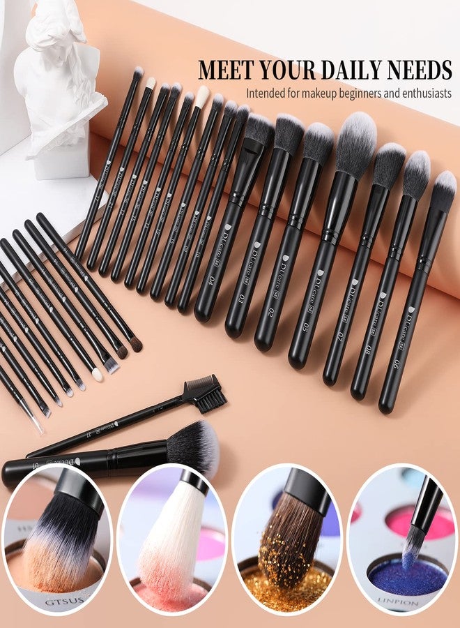 DUcare Professional Makeup Brushes Set 27Pcs +DUcare Foundation Brush - Image 5