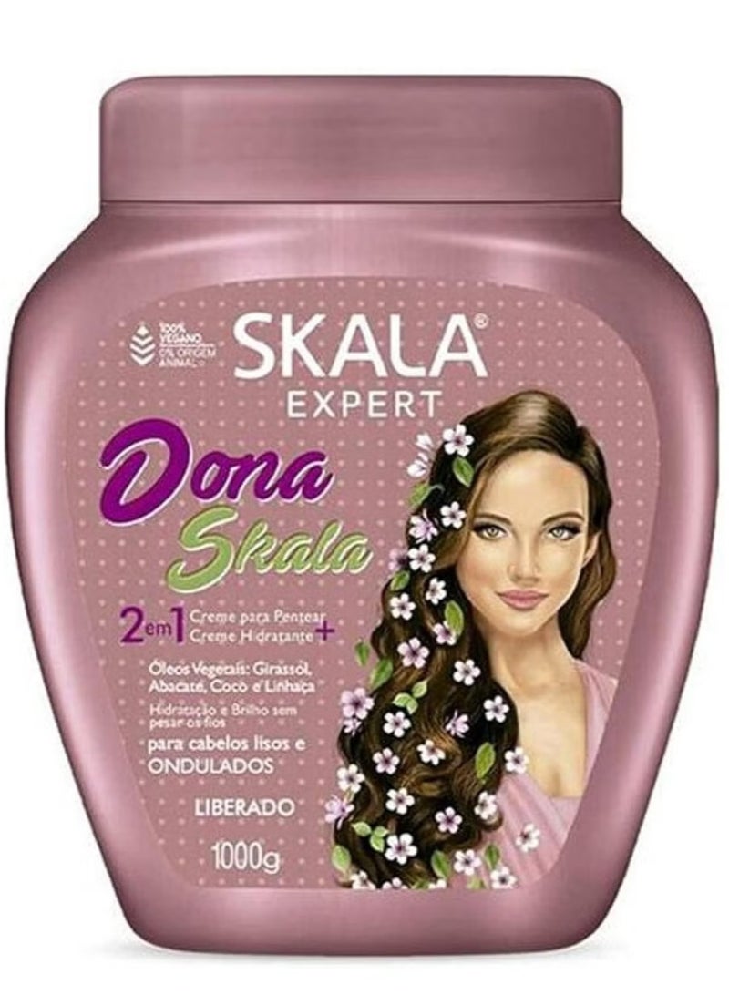 SKALA Skala Dona Creme De Tratamento Hair Care Cream 1000 g - Image 1