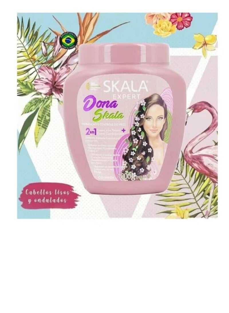 SKALA Skala Dona Creme De Tratamento Hair Care Cream 1000 g - Image 3