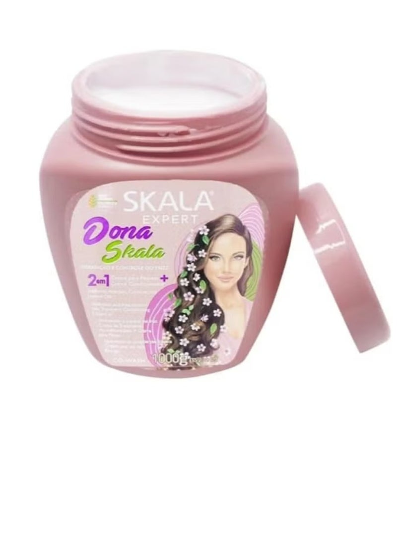 SKALA Skala Dona Creme De Tratamento Hair Care Cream 1000 g - Image 4