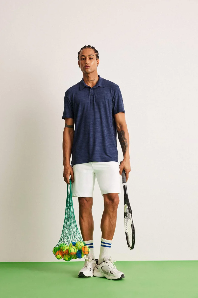 ديفاكتو DeFactoFit Standard Fit Sports Polo T-Shirt