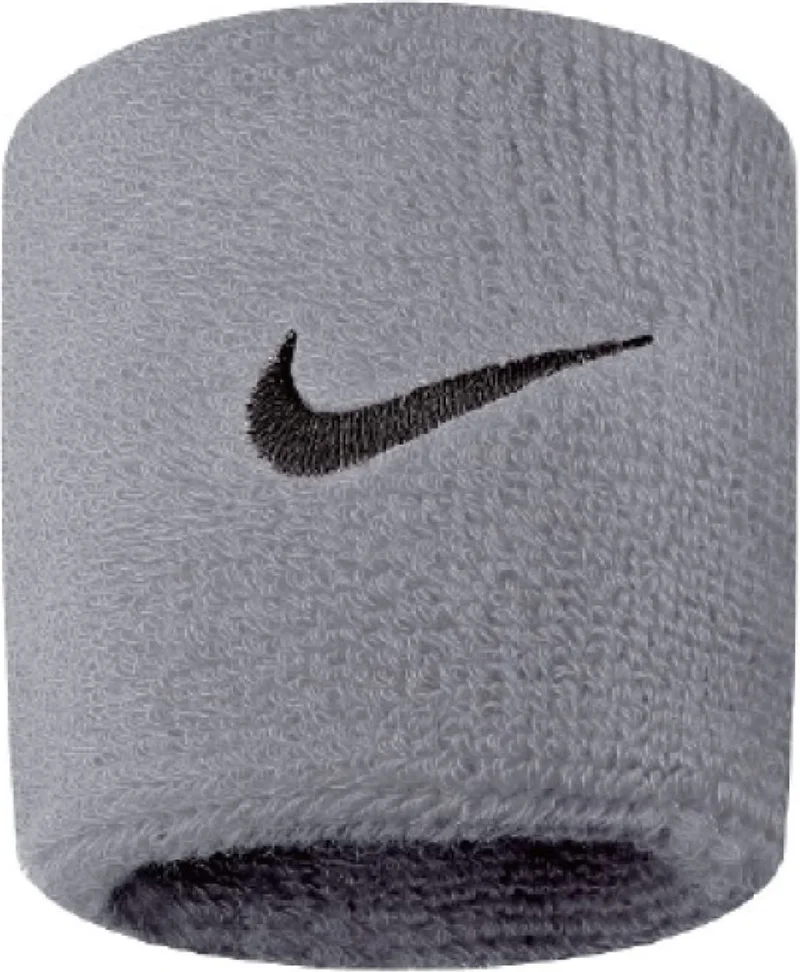 نايكي Swoosh Wristbands Unisex Gray Training Wristband N.NN.04.051.OS