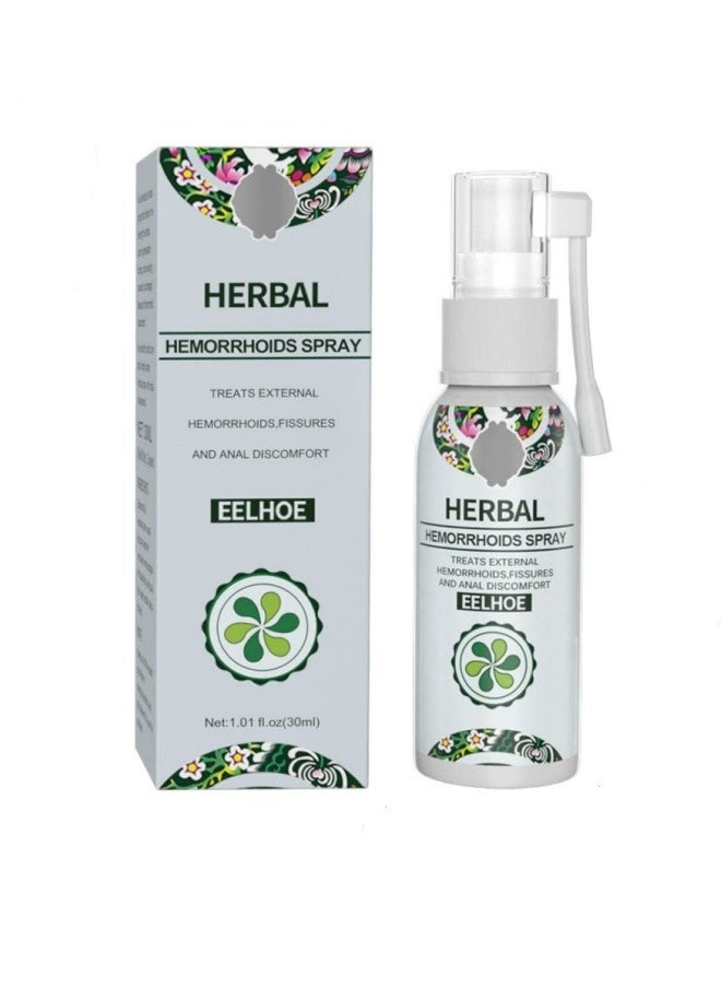 EELHOE - Natural Herbal Hemorrhoids Spray - External and Internal Hemorrhoids Treatment with 100% Natural Herbal Extracts Formula - Image 1
