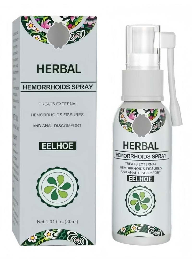 EELHOE Natural Herbal Hemorrhoid Spray - Formulated with 100% Natural Herbal Extracts - Image 1
