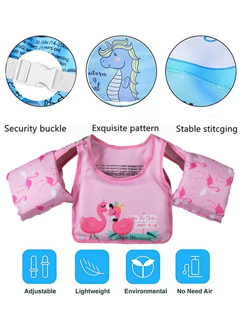 AUTOYSUR Swim Vests for Kids,Puddle Jumper Kids Toddler Floaties Baby Life Jacket Life Vest Kids Floaties for Pool Beach Boats,suitable for under 30kg,2-6 years kids  - Image 3