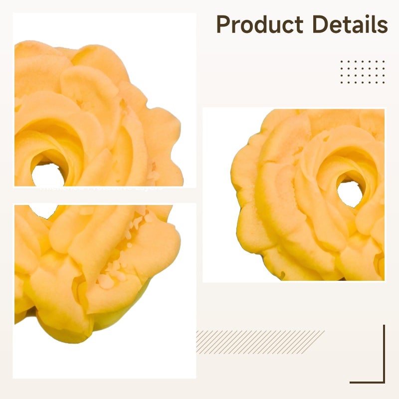 Realistic Miniature Resin Cookie Biscuit Chips DIY Craft Decor 60 Pieces - Image 4