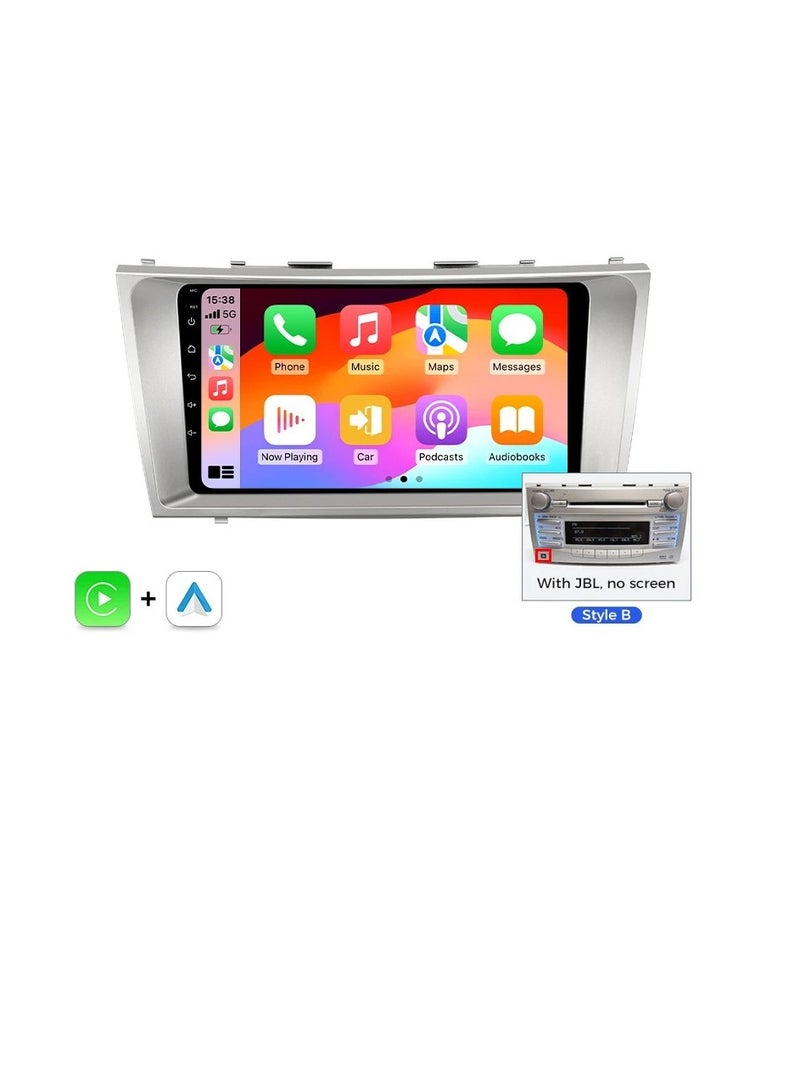 ام ان تي شاشة تويوتا كامري 2006 -2011 هي جزء من نظام المعلومات والترفيه في السيارة يعمل بنظام التشغيل Android ويدعم ميزات مثل Apple CarPlay وAndroid Auto، مما يتيح لك توصيل هاتفك الذكي بسهولة كما أنها توفر دقة عالية تصل إلى 1080 بكسل، مما يجعلها ممتازة لعرض المعلومات والخرائط بوضوح - Image 3