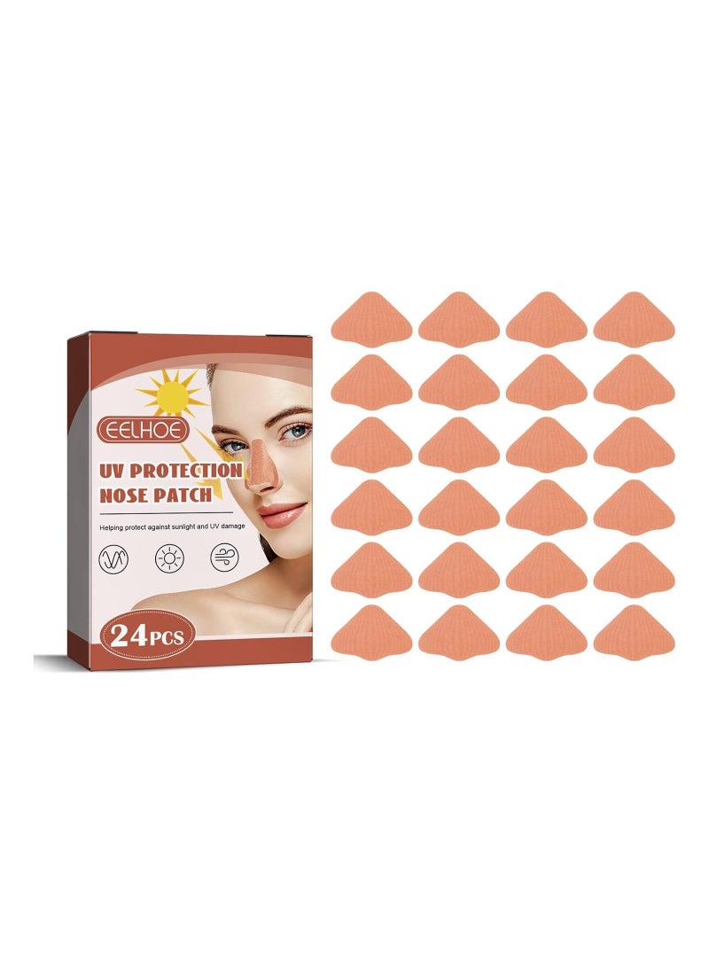 SOLARAE Sun Protection Nose Patch, Sunblock Guard Nose Cover UV Stickers, UV Protection Nose Cover For Men Women, Sports Tanning Outdoor Sun Protection Nose Patch, For Sunscreen Golf Nose Bandage(1 Pack) - Image 1