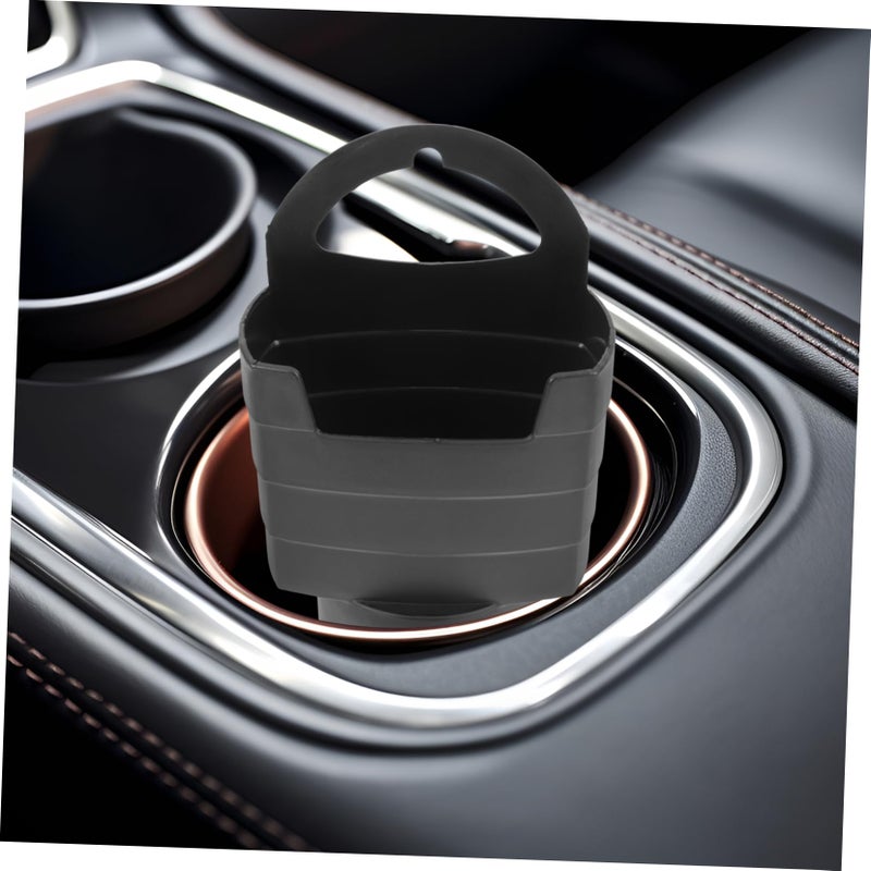 Universal Car Cup Holder Organizer for Water Bottles Snacks Non Deformable Auto Drink Storage Rack - Image 5