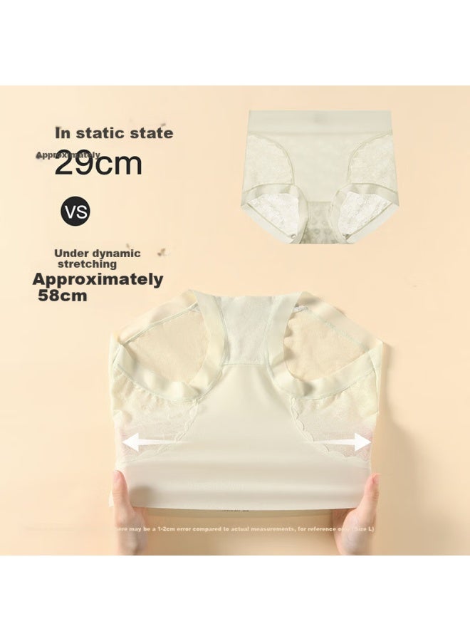 Fenton Fenteng Women's Modal 10a Antibacterial 3-pack Lace Thin Breathable Mid-high Waist Panties - Image 2