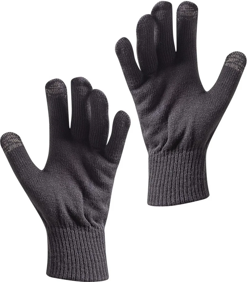 اويل كومباني Soft Finger Touch Black Gloves Touch Finger Unisex