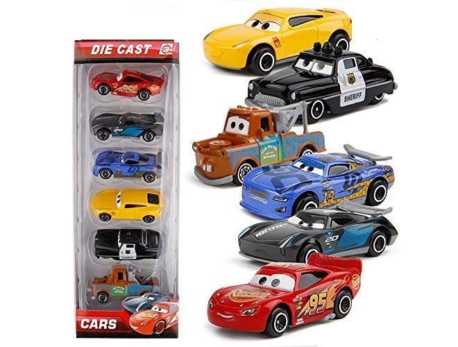 Storio سيارات معدنية مصبوبة 1:32 | سيارات ألعاب ذات حركة سحب للخلف مع أبواب قابلة للفتح وأضواء | نموذج سبائك للأطفال | سيارات مصغرة قابلة للجمع للأولاد والبنات من 3 سنوات فما فوق - Image 1